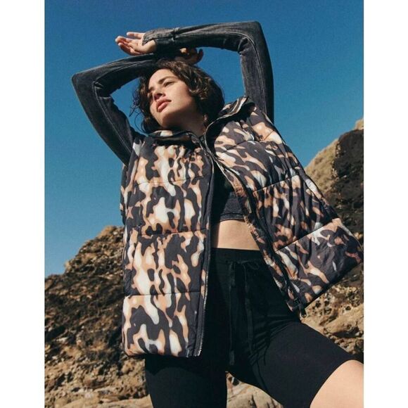 Free People Jackets & Blazers - Free People Free Movement Oversized Vest Size S